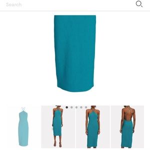 Intermix Teal dress.